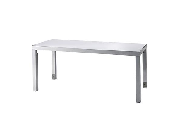 CECT-037 | Ventura Communal Cafe Table (white) -- Trade Show Rental Furniture